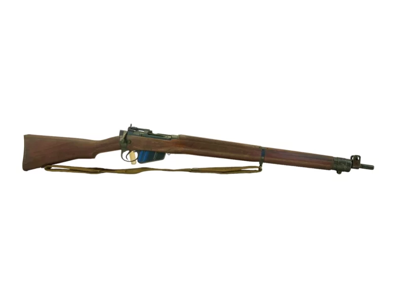 Navy Arms Enfield #4 Mk 1* .303 World War II French Resistance 1944 Dated "BS" and "PP" marked matching serial number bolt PP 0189 - Image 10