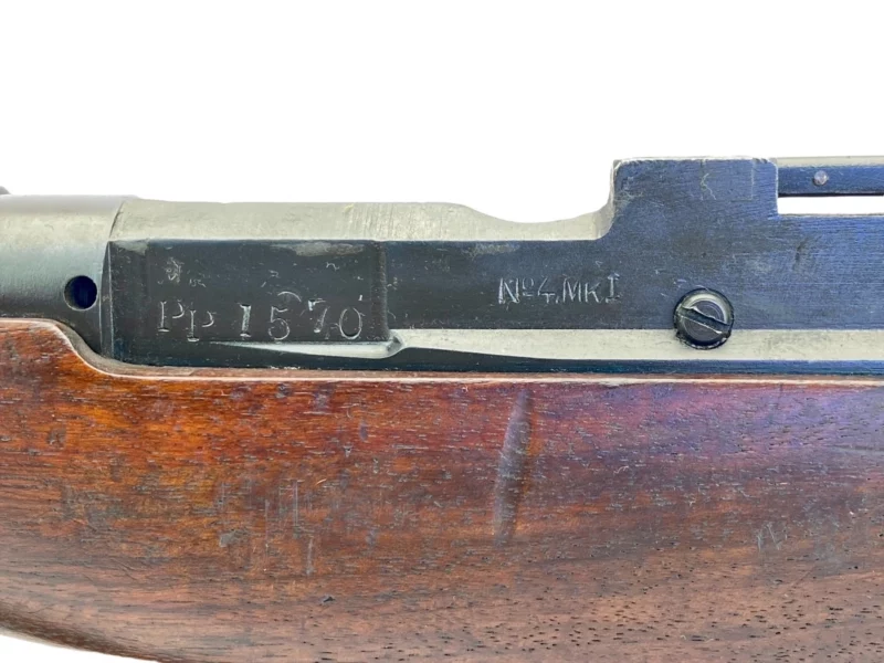 Navy Arms Enfield #4 Mk 1 .303 World War II French Resistance 1944 Dated "BT" marked matching serial number bolt PP 1570 - Image 8