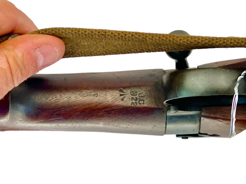 Navy Arms Enfield #4 Mk 1* .303 World War II French Resistance 1944 Dated "BS" marked matching serial number bolt PP 1815 - Image 18
