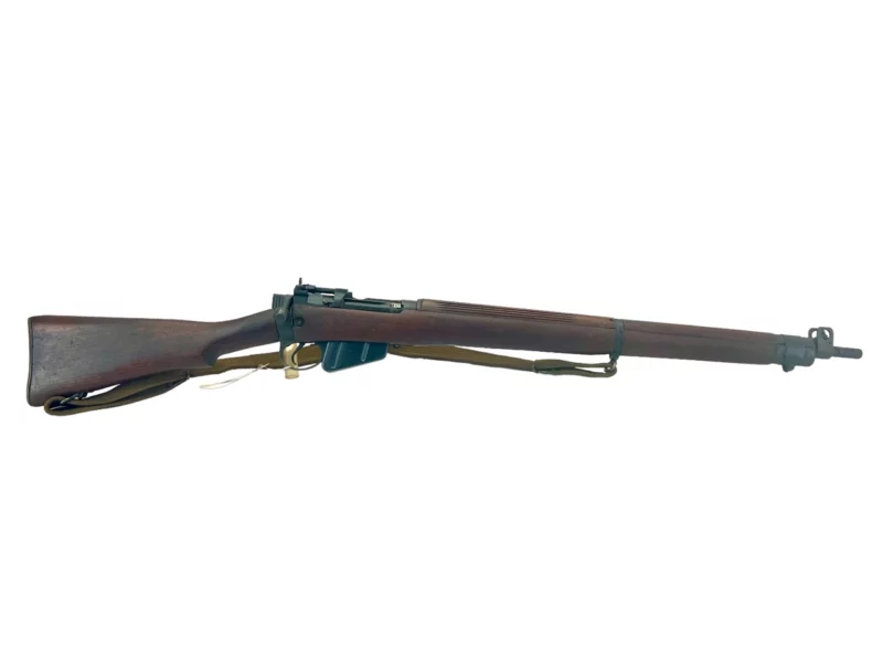 Navy Arms Enfield #4 Mk 1* .303 World War II French Resistance1944 Dated "BS" and "PP" marked non-matching serial number bolt PP 0935 - Image 18