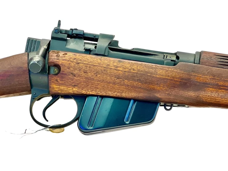 Navy Arms Enfield #4 Mk 1* .303 World War II French Resistance 1944 Dated "BT" and "PP" marked matching serial number bolt PP 0761 - Image 13