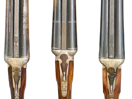 Italian Side by Side 12 gauge shotgun - straight grip extractors