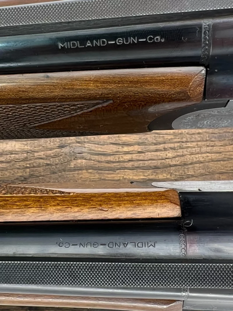12ga O/U Shotgun Midland Italian made double trigger fixed choke - Image 10