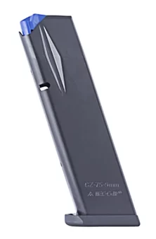 CZ75 17-ROUND MAGAZINE BLUE STEEL 9MM MEC-GAR