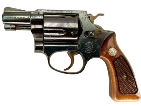 Smith & Wesson Model 36 revolver 2” .38Spl Blue SN: 648J87 C&R