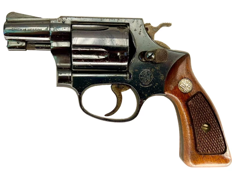 Smith & Wesson Model 36 revolver 2” .38Spl Blue SN: 648J87 C&R