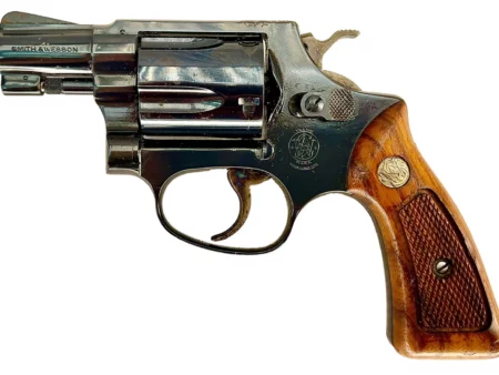 Smith & Wesson Model 36 revolver 2” .38Spl Blue SN J689427