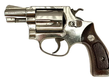 Smith & Wesson Model 36 revolver 2” .38Spl Nickel SN: J493317