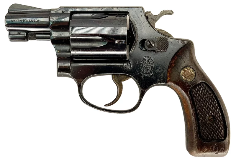 Smith & Wesson Model 36 revolver 2” .38Spl Blue SN 37J689 C&R