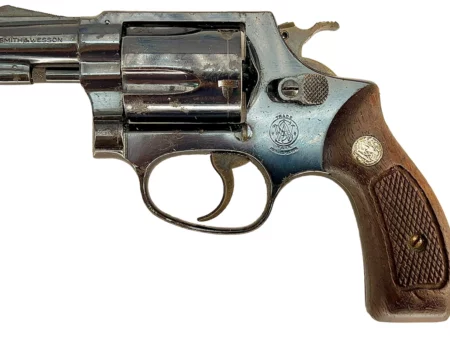 Smith & Wesson Model 36 revolver 2” .38Spl Blue SN J382215