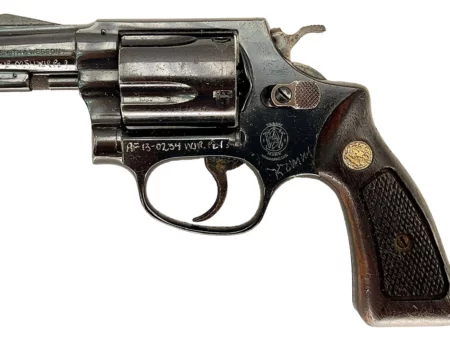 Smith & Wesson Model 36 revolver 2” .38Spl Blue SN J198462