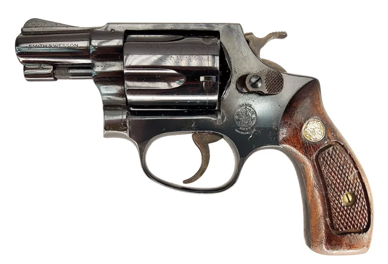 Smith & Wesson Model 36 revolver 2” .38Spl Blue SNJ234555
