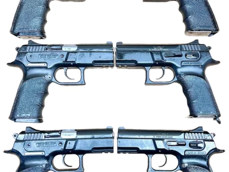 Israeli BUL Cherokee 9mm pistol full frame with PIC RAIL AND 16-rd magazine
