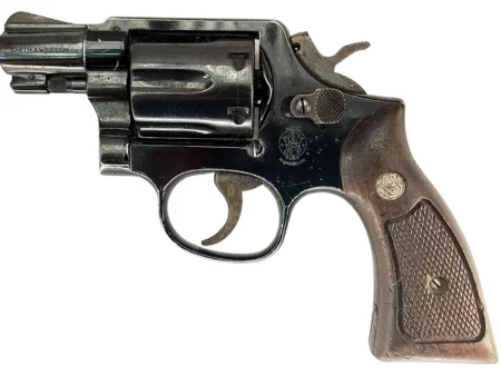 Smith & Wesson Model 12-2 Airweight revolver 2” .38Spl Blue SN2D22479