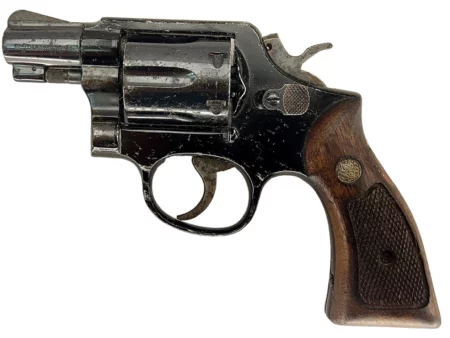 Smith & Wesson Model 12-2 Airweight revolver 2” .38Spl Blue SN D379483 C&R