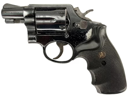 Smith & Wesson Model 12-2 Airweight revolver 2” .38Spl Blue SN D477771 C&R