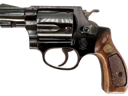 Smith & Wesson Model 37 Airweight revolver 2” .38Spl Blue SN 3J5744