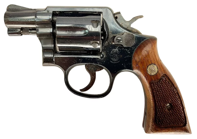Smith & Wesson Model 10-7 revolver 2” .38Spl Blue SN 8D20434