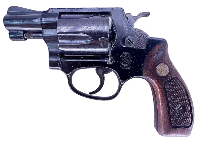 Smith & Wesson Model 37 Airweight revolver 2” .38Spl Blue SNJ756525