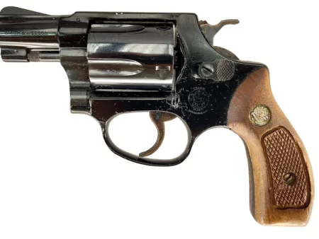 Smith & Wesson Model 37 Airweight revolver 2” .38Spl Blue SN J339000
