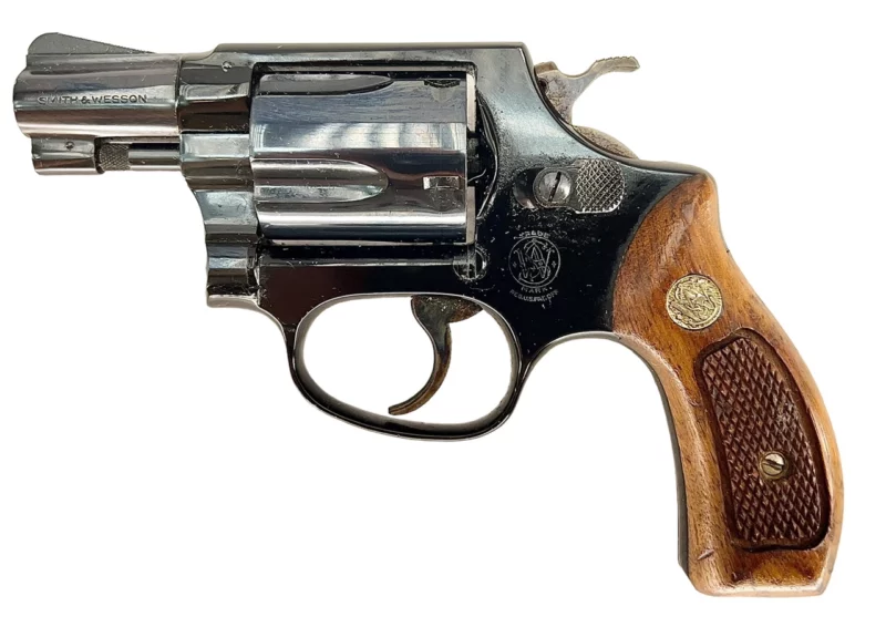 Smith & Wesson Model 37 Airweight revolver 2” .38Spl Blue SNJ208349 - Image 3