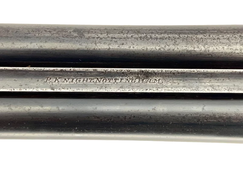 British Side by Side 12ga shotgun by P Knight Nottingham - Image 3