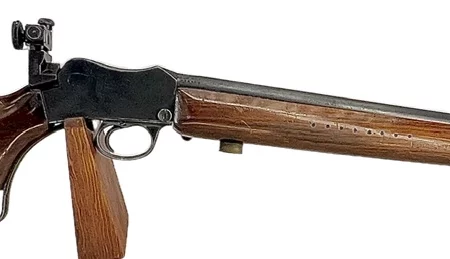BSA Martini 12/15 rifle .22LR with Parker-Hale sights SN P64456
