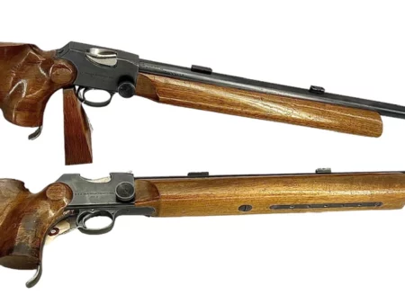 BSA Martini International Target rifle .22LR with Parker-Hale front sights