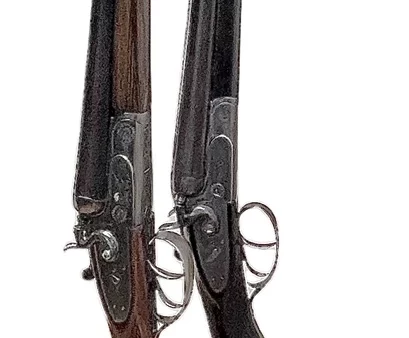 Coach Gun 18.75" .12 gauge Side by Side Italian Pistol Grip External Hammers
