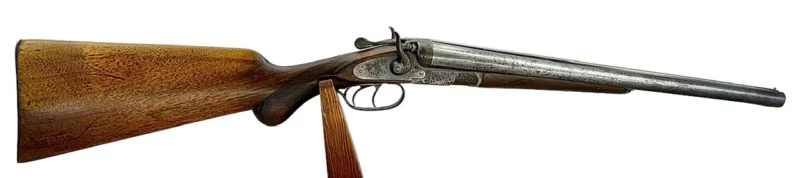 Coach Gun 18.75" .12 gauge Side by Side German Geco mfg., Pistol Grip External Hammers