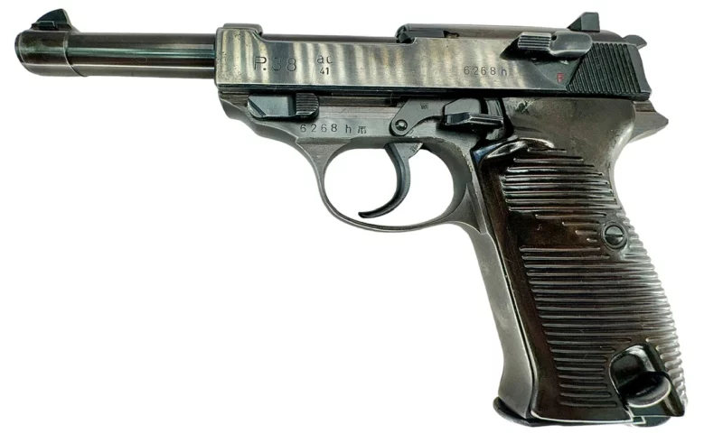 Walther P38 World War II production AC 41 9mm with matching magazine - Image 2