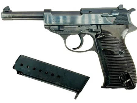 Walther P38 World War II production AC 41 9mm with 2 matching magazines