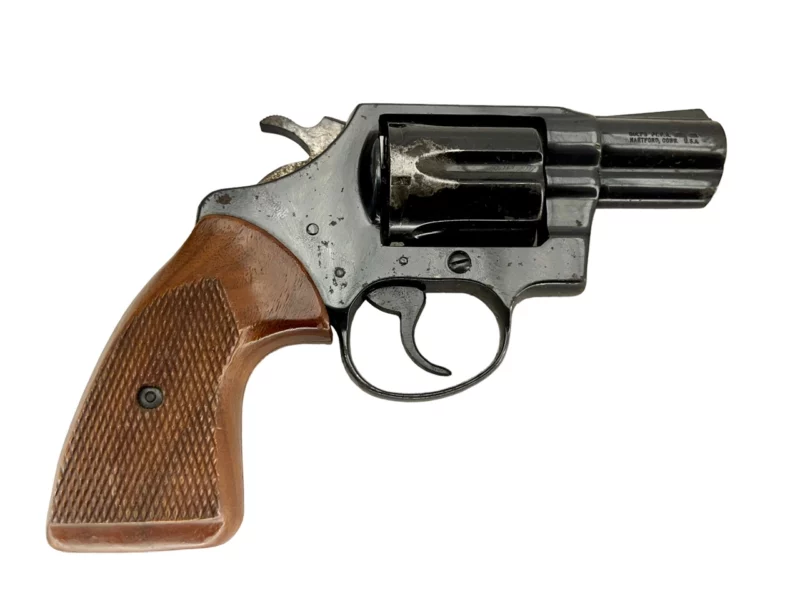 Colt Detective Special revolver 2" blue .38 Spl., 2nd Issue 1981 Mfg SN P27322 - Image 2