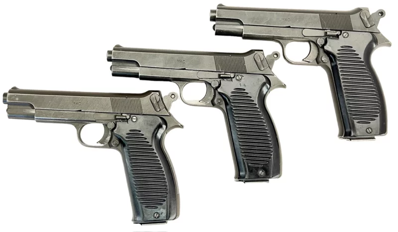 MAC 50 3-Pistol Consecutive Numbered Trio