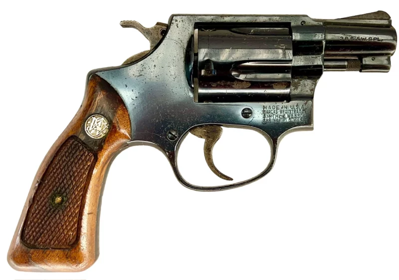 Smith & Wesson Model 36 revolver 2” .38Spl Blue SN: 648J87 C&R - Image 2