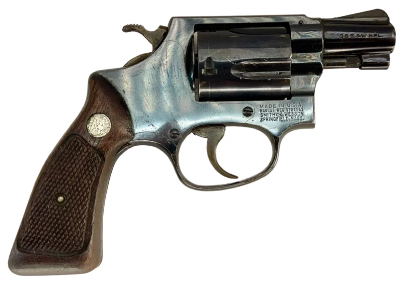 Smith & Wesson Model 36 revolver 2” .38Spl Blue SN 559665 C&R - Image 2