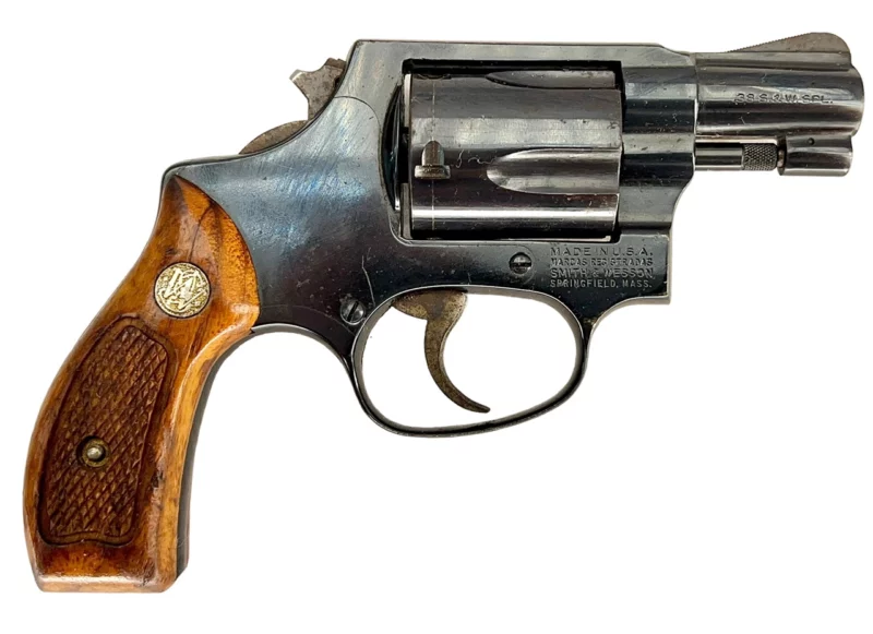 Smith & Wesson Model 36 revolver 2” .38Spl Blue SN AAR0444 - Image 2