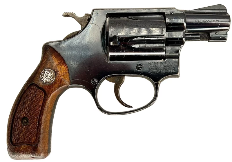 Smith & Wesson Model 36 revolver 2” .38Spl Blue SN 37J689 C&R - Image 2