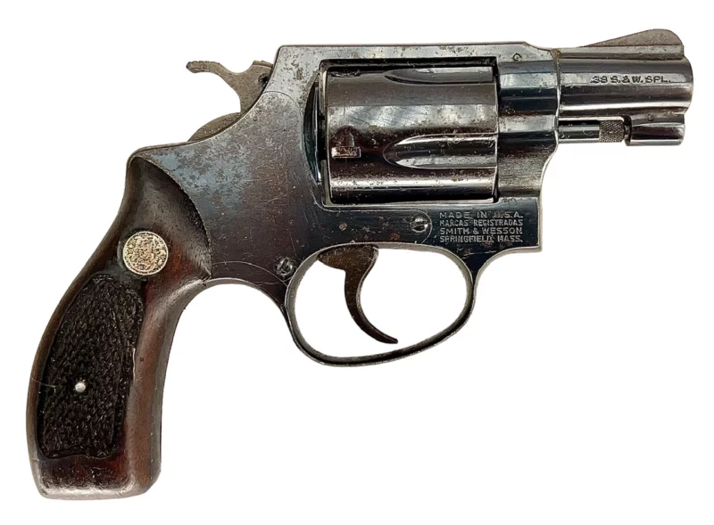 Smith & Wesson Model 36 revolver 2” .38Spl Blue SN J846819 - Image 2