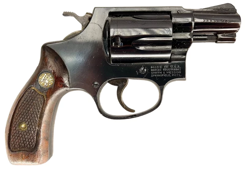Smith & Wesson Model 36 revolver 2” .38Spl Blue SNJ234555 - Image 3