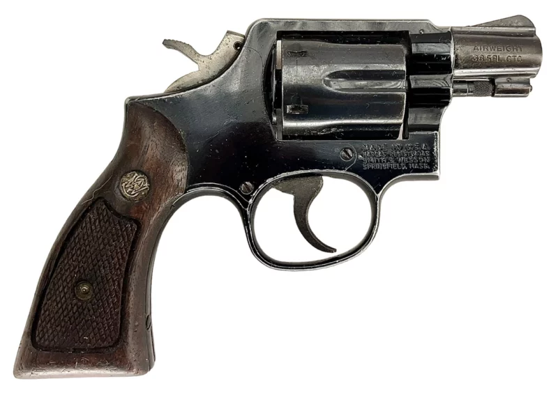 Smith & Wesson Model 12-2 Airweight revolver 2” .38Spl Blue SN2D22479 - Image 2