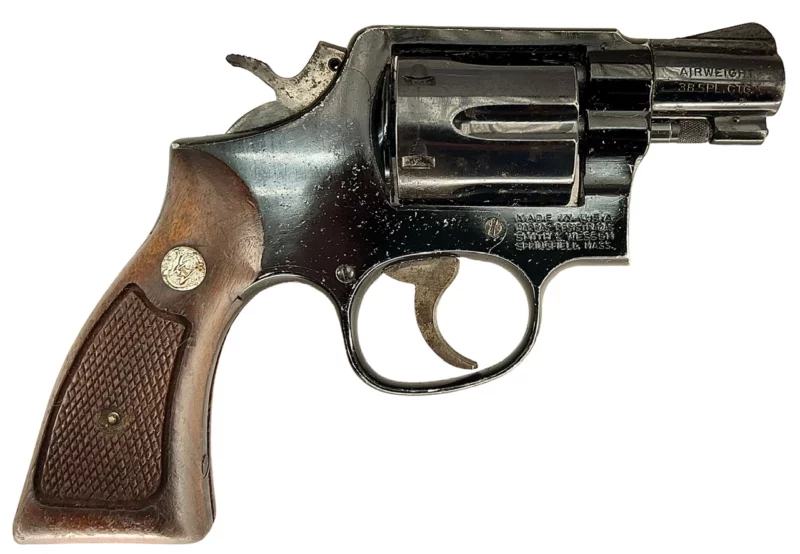 Smith & Wesson Model 12-2 Airweight revolver 2” .38Spl Blue SN2D22555 - Image 2