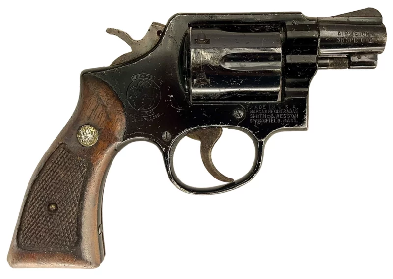 Smith & Wesson Model 12-2 Airweight revolver 2” .38Spl Blue SN D379483 C&R - Image 2