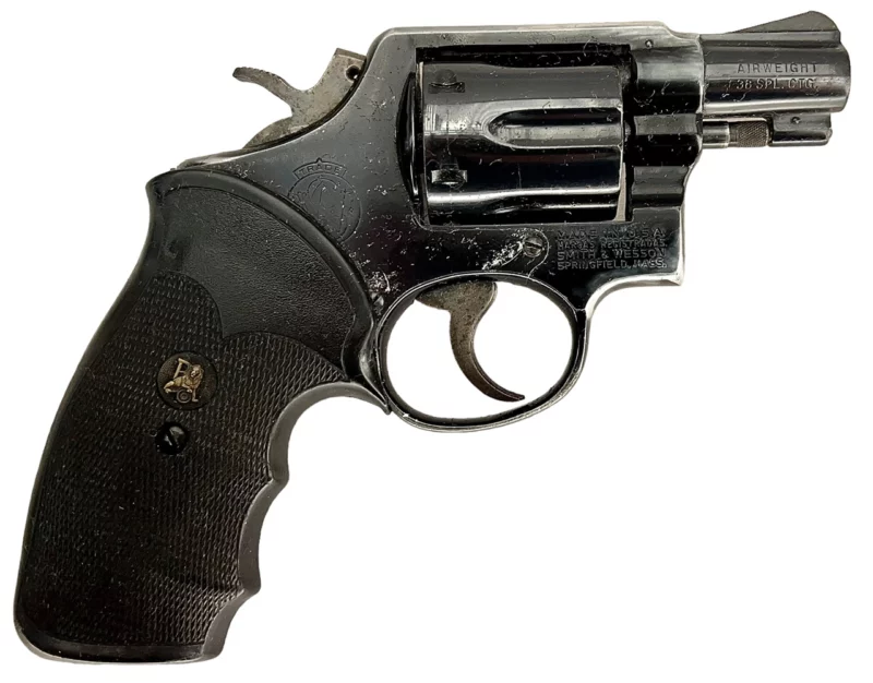 Smith & Wesson Model 12-2 Airweight revolver 2” .38Spl Blue SN D477771 C&R - Image 3