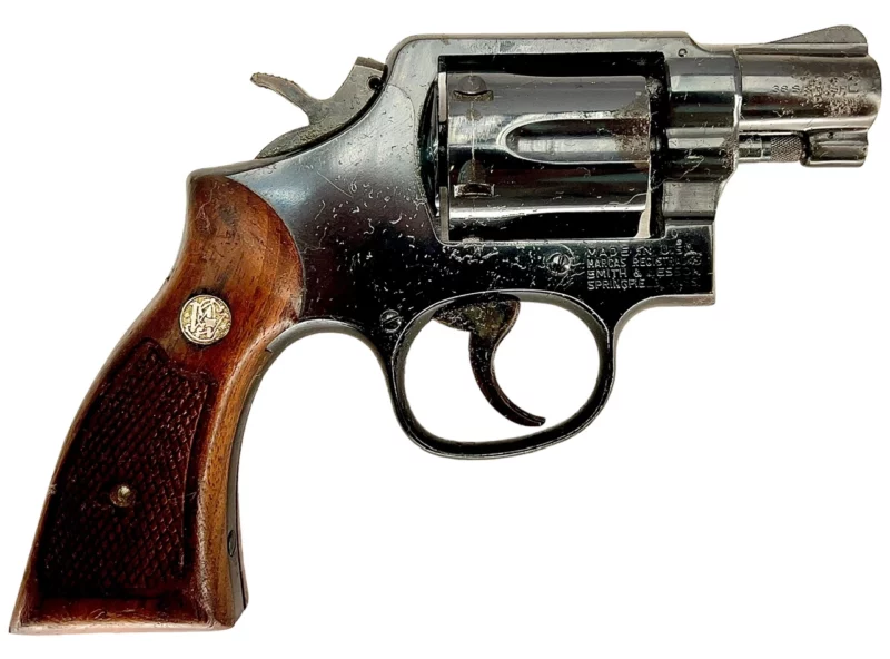 Smith & Wesson Model 10-7 revolver 2” .38Spl Blue SN 8D20434 - Image 2