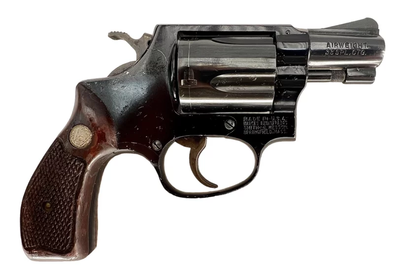 Smith & Wesson Model 37 Airweight revolver 2” .38Spl Blue SN 603289 - Image 2