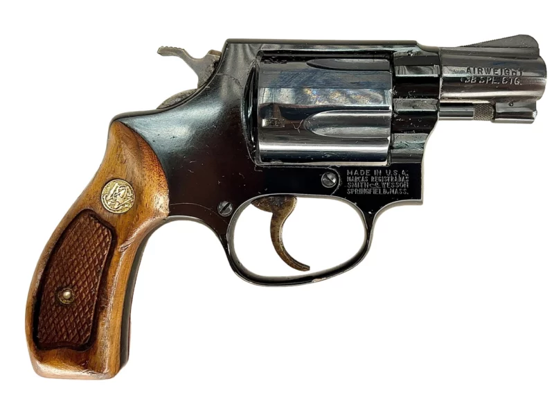 Smith & Wesson Model 37 Airweight revolver 2” .38Spl Blue SNJ208349 - Image 2