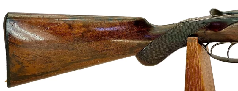 British Side By Side 12 Gauge Shotgun by H. Bloomer - Image 2