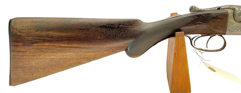 British side by side 12 Gauge shotgun made by T. Wild - Image 2