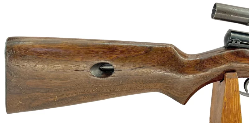 Winchester 74 .22 semi-auto rifle with rare Alex Martin riflescope - Image 2